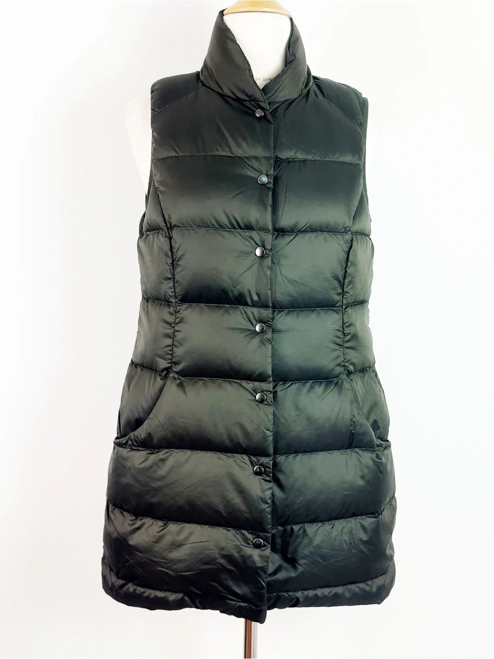💋lululemon athletica Olive Quilted Down Vest size 6